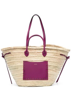 Isabel Marant Cadix raffia tote bag