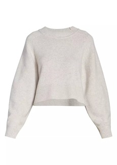 Isabel Marant Leandra Wool-Cashmere Blend Sweatshirt