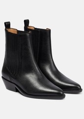 Isabel Marant Delena leather ankle boots