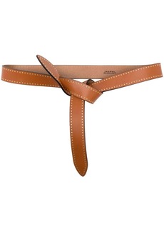 Isabel Marant leather knot-detail belt