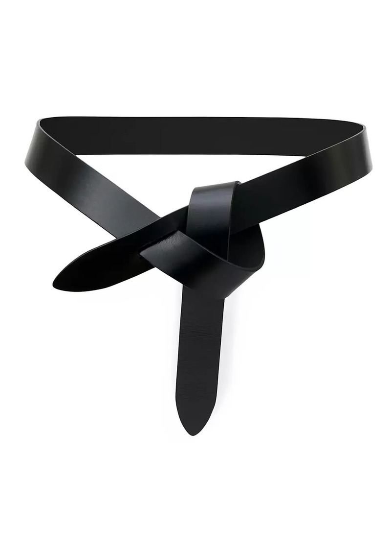 Isabel Marant Lecce Knotted Leather Belt