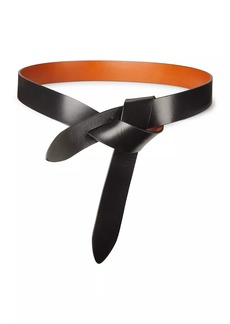 Isabel Marant Lecce Reversible Leather Wrap Belt