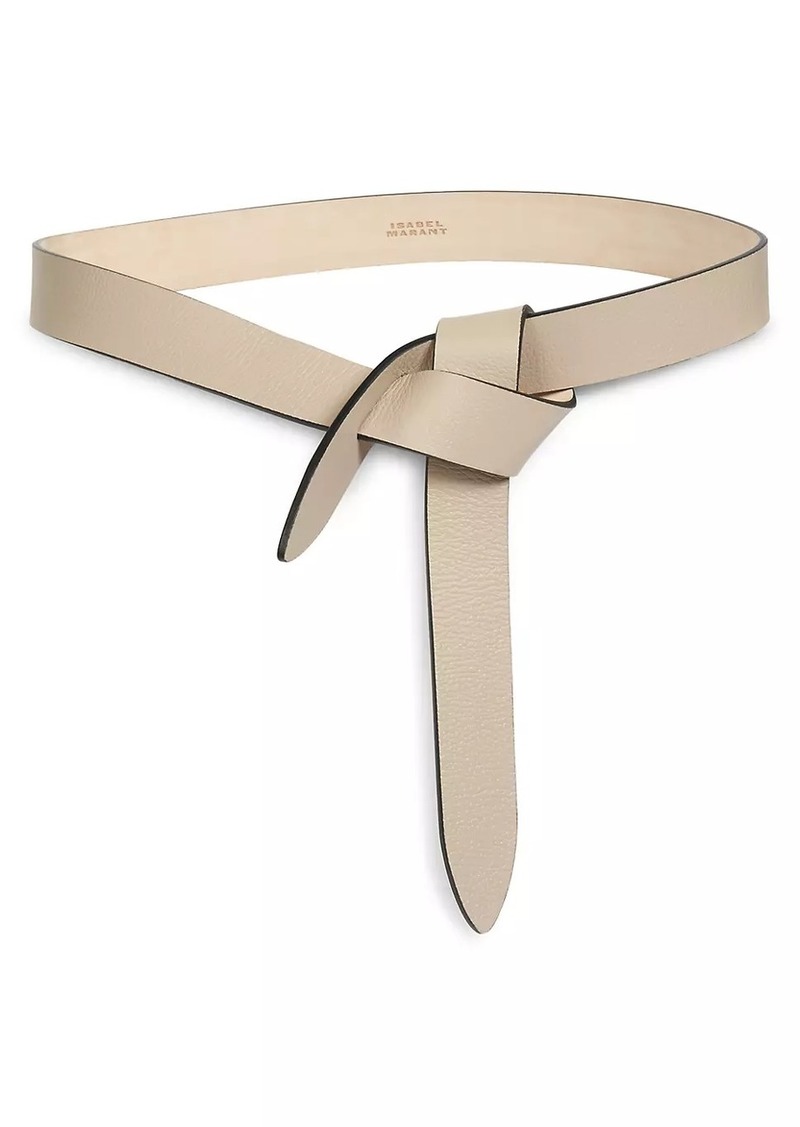 Isabel Marant Lecce Leather Wrap Belt