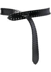 Isabel Marant Lecce whipstitch-trim leather belt