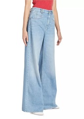 Isabel Marant Lemony High-Rise Wide-Leg Jeans