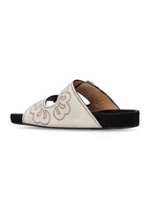 Isabel Marant Lennyo Leather Flat Sandals