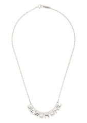 Isabel Marant letter-charm necklace