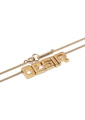 Isabel Marant letter-charm necklace