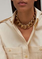 Isabel Marant Links Chunky Chain Collar Necklace