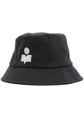 Isabel Marant logo-embroidered denim bucket hat