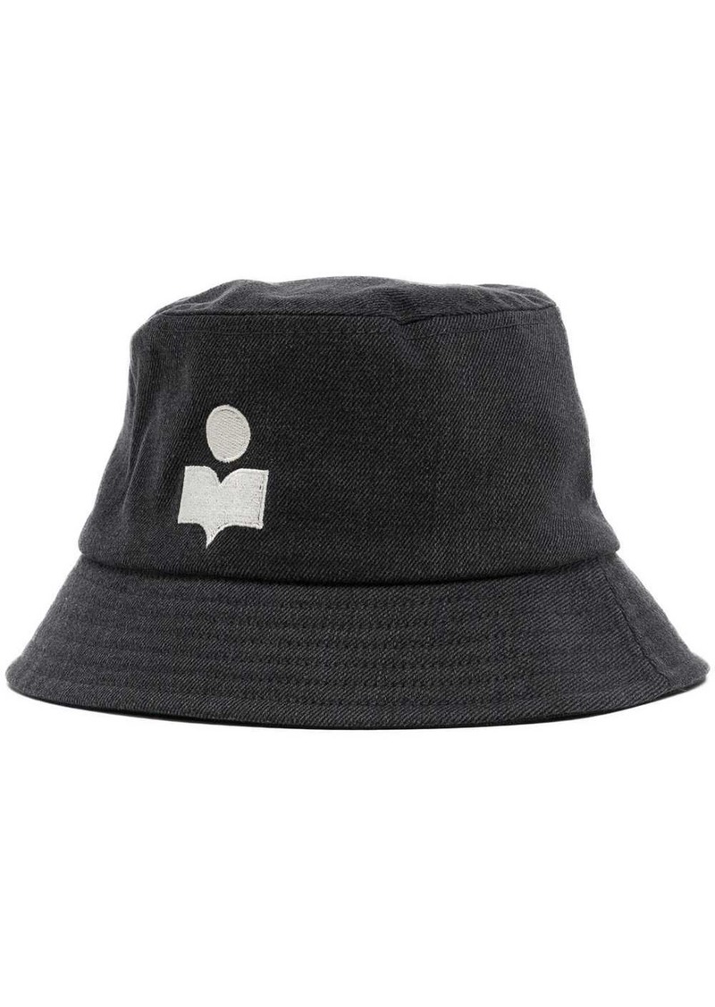 Isabel Marant Haley logo-embroidered bucket hat