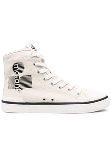Isabel Marant logo-print lace-up sneakers