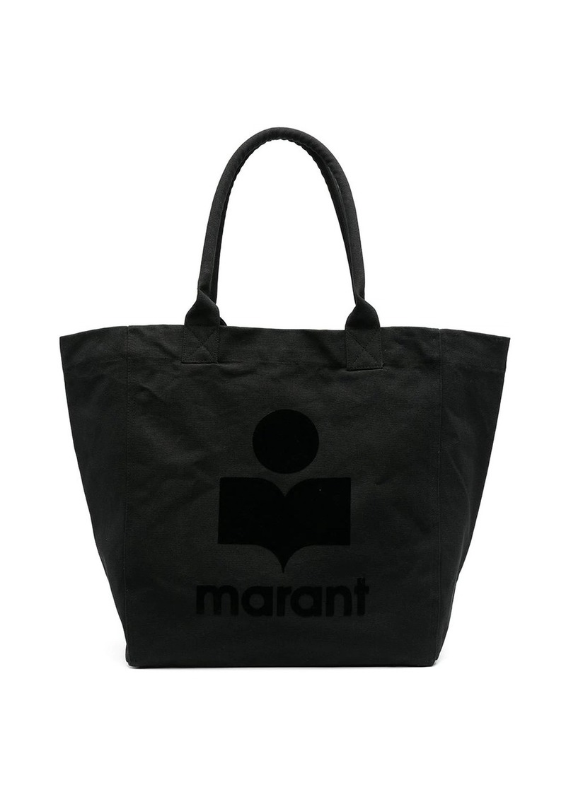 Isabel Marant Yenky logo-print tote bag