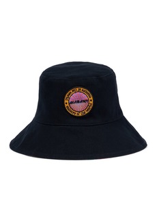 Isabel Marant Loiena cotton reversible bucket hat