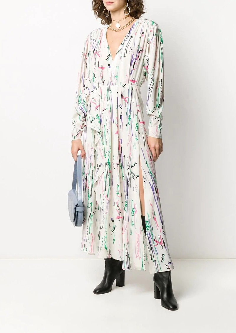 Isabel Marant long flared dress | Dresses