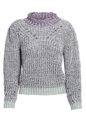Isabel Marant Lotiya Puff-Sleeve Sweater