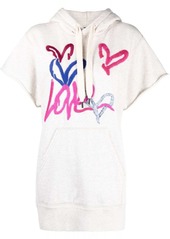 Isabel Marant Love embroidered hoodie