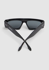 Isabel Marant Maxi Temple Squared Acetate Sunglasses