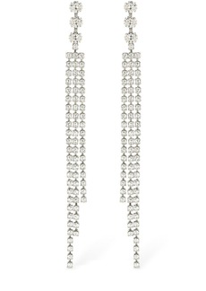 Isabel Marant Melting Crystal Drop Earrings