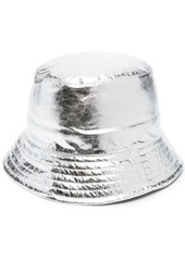 Isabel Marant metallic leather bucket hat