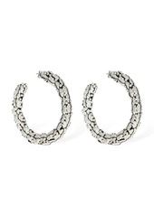 Isabel Marant Metallic Someth Hoop Earrings