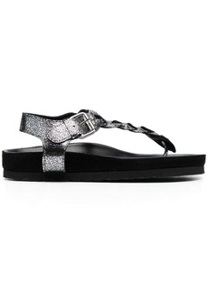 Isabel Marant metallic-strap leather sandals