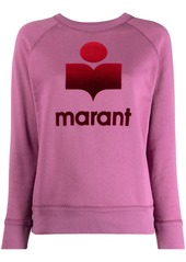 Isabel Marant Milly logo print sweatshirt
