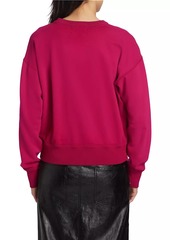 Isabel Marant Mobyli Logo Crewneck Sweatshirt