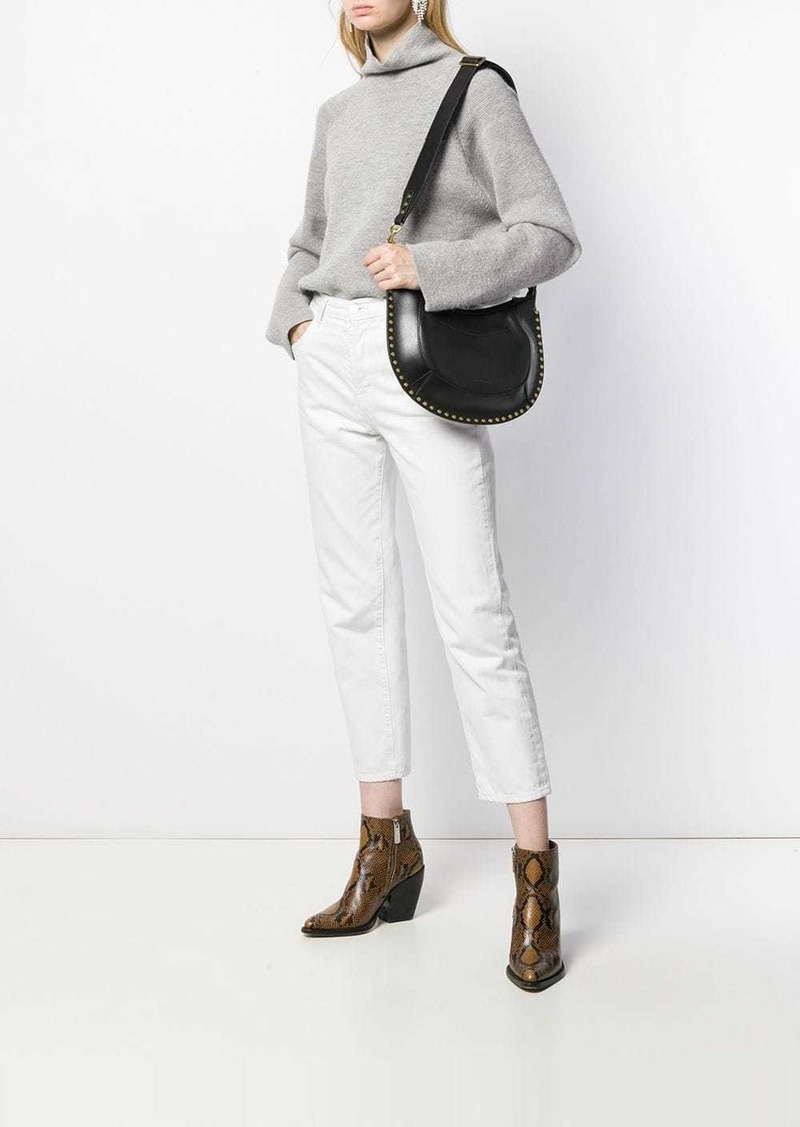 Isabel Marant Samara Suede Shoulder Bag - Neutrals