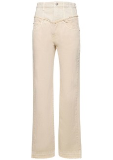 Isabel Marant Noemie Cotton Denim Jeans