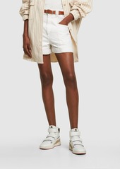 Isabel Marant Oney High Leather Sneakers