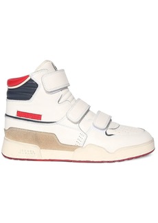 Isabel Marant Oney High Leather Sneakers