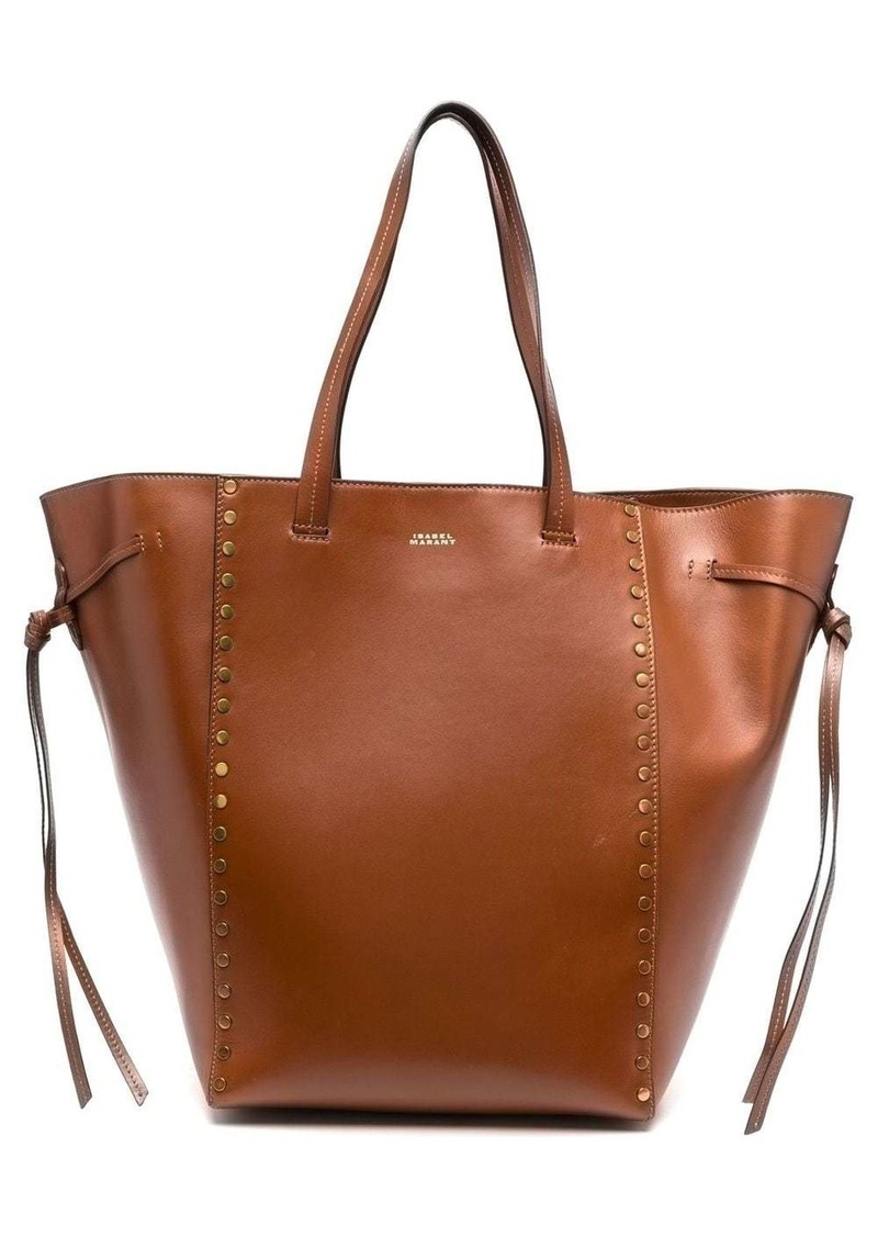 Isabel Marant Oskan studded tote bag