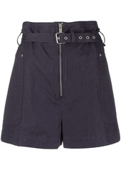 Isabel Marant paperbag-waist belted shorts
