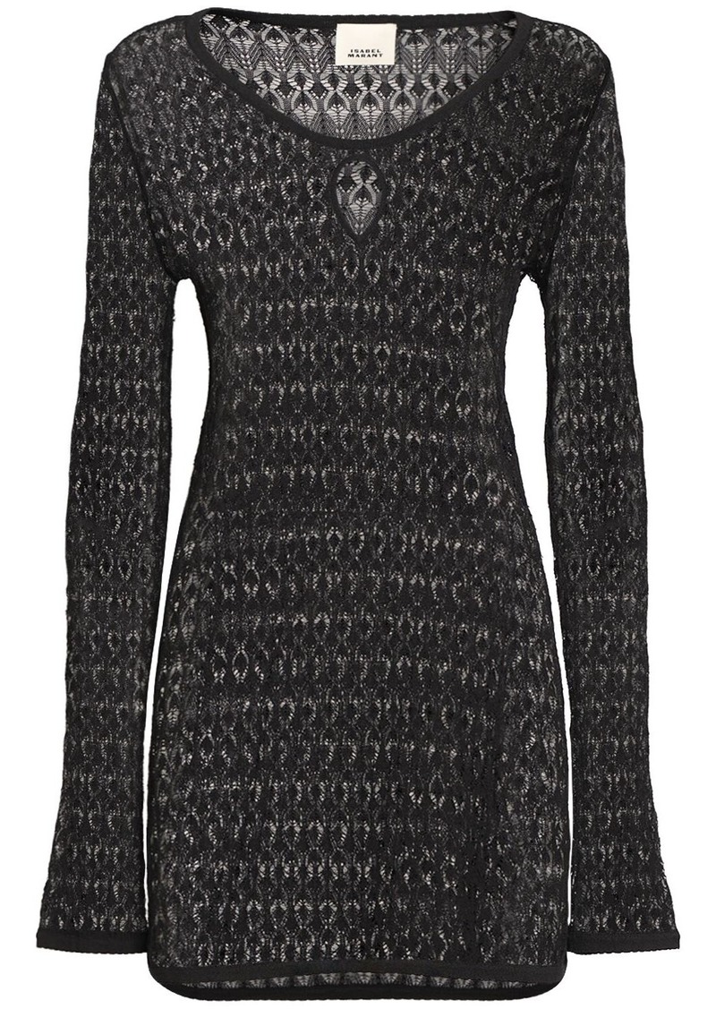 Isabel Marant Parma Cotton Blend Mini Dress