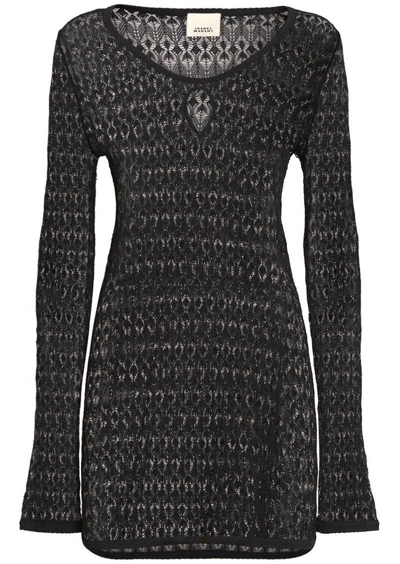 Isabel Marant Parma Cotton Blend Mini Dress