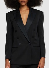 Isabel Marant Peagan Wool Double Breasted Blazer