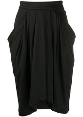 Isabel Marant pleat-detail draped skirt