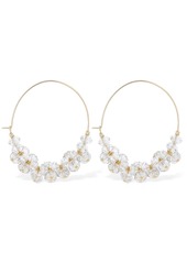 Isabel Marant Polly Glass Hoop Earrings