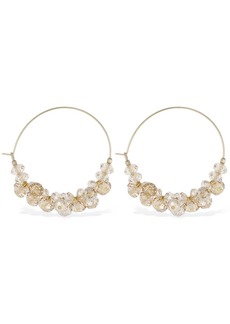 Isabel Marant Polly Glass Hoop Earrings