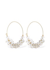 Isabel Marant Polly Glass Hoop Earrings