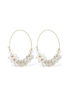 Isabel Marant Polly Glass Hoop Earrings