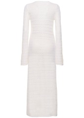 Isabel Marant Poros Cotton Blend Midi Dress