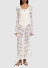 Isabel Marant Poros Cotton Blend Midi Dress