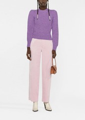 Isabel Marant puff-sleeve knitted jumper