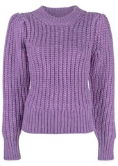 Isabel Marant puff-sleeve knitted jumper