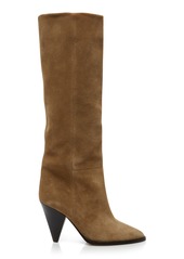 Isabel Marant Ririo Suede Boots - Brown - FR 37 - Moda Operandi