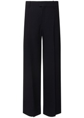 Isabel Marant Romina Striped Crepe Wide Pants