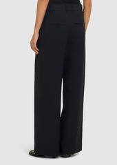 Isabel Marant Romina Striped Crepe Wide Pants