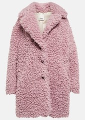 Isabel Marant Sabrinega faux shearling coat